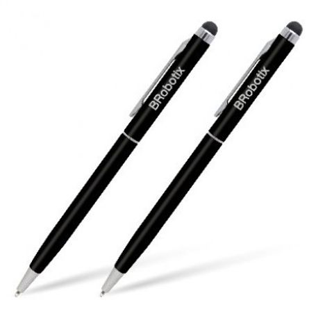 Pluma Stylus Tablet Duopk N BROBOTIX 6000403 , Negro