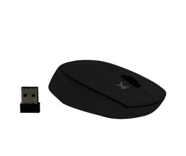 Mouse Inalámbrico PERFECT CHOICE PC-045038, Negro