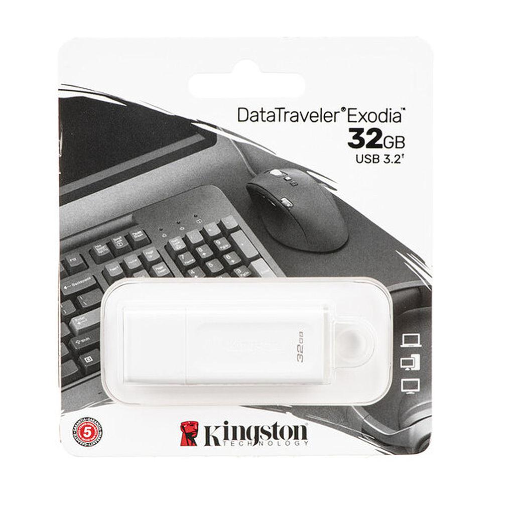 Memoria USB Kingston Technology KC-U2G32-5R, Blanco, 32 GB