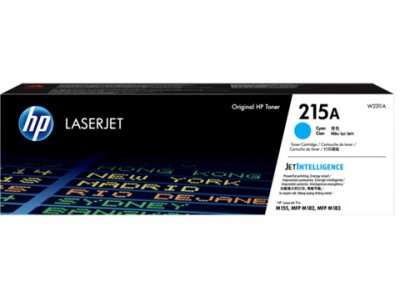 Toner HP 215A W2311A,1000 páginas,Cian