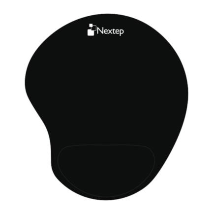 Mouse Pad Nextep Ergonómico Gel Color Negro NE-418C