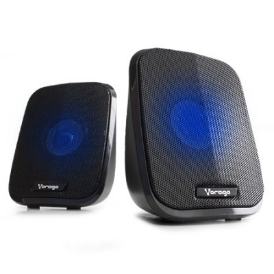 Bocinas VORAGO SPK-107, Bocina USB, 3 W, Alámbrico, USB/3,5mm, Negro