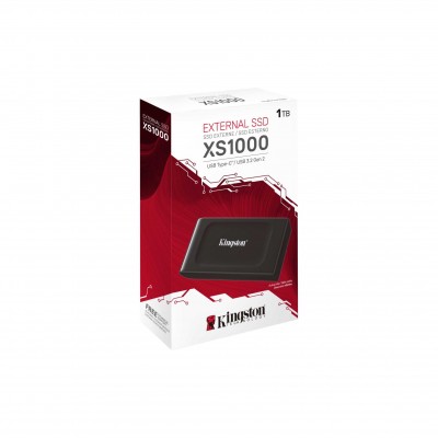 UNIDAD DE ESTADO SOLIDO EXTERNO KINGSTON XS1000 1TB USB-C 3.2 GEN 2 R.1050MB/S W.1000MB/S