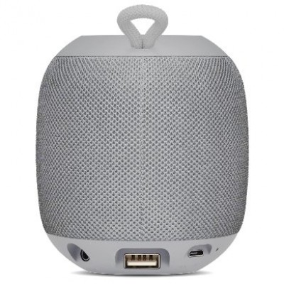 BOCINA BLUETOOTH, INALAMBRICA, RECARGABLE, STEREO C/RADIO FM, LECTOR USB, MICRO USB, BROBOTIX