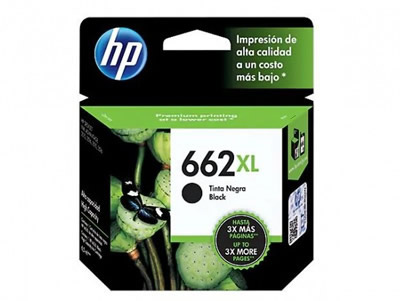 Cartucho HP 662XL NEGRO (CZ105AL) 