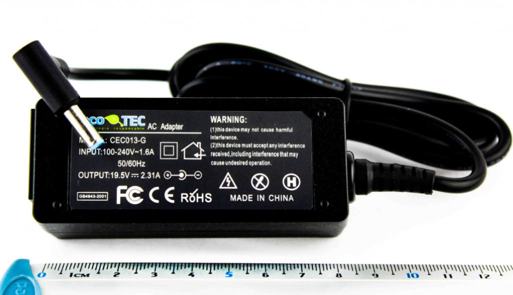 HP 19.5V 2.31A P. AZUL 45W ECO TEC GENERIC