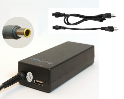 Cargador OvalTech Lenovo 20V 4.5A p. central p/Amarilla E57 