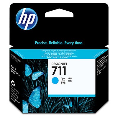 Cartucho HP 711 (cz130A) Cyan 