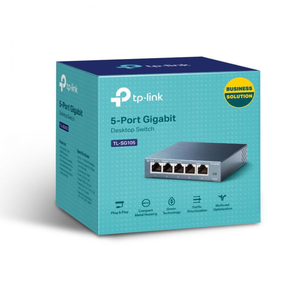 Switch Gigabit TP-Link TL-SG105 5 puertos