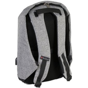 Mochila Laptop Antirrobo Techzone TZL8LBP02 Gris   