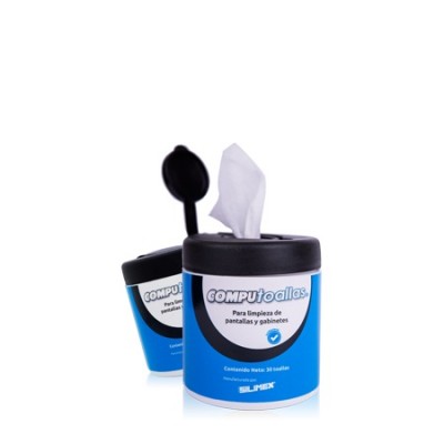 Toallas humedas computoallas silimex 30 pzas 