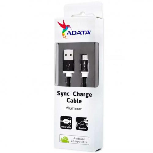 Cable USB a Micro usb ADATA 1mt.negro 
