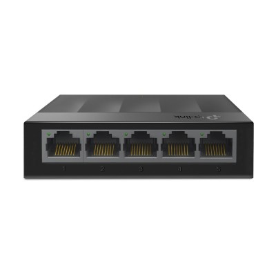 Switch No Administrable 5 Puertos TP-LINK LS1005G, Negro, 3.7 W