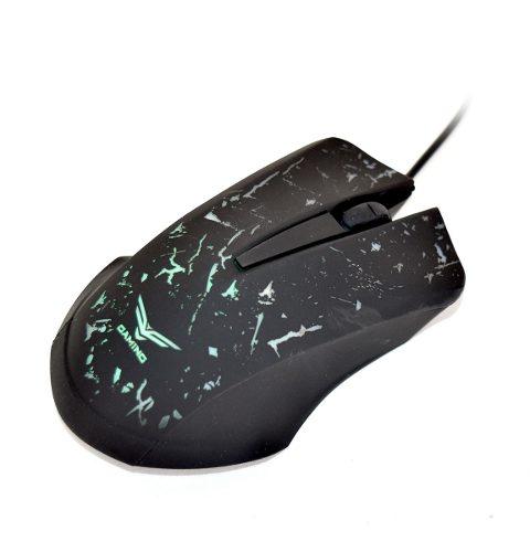 Kit de Teclado y Mouse Naceb Technology Raptor, Estándar, Negro