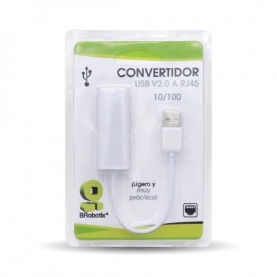 Convertidor USBa RJ45 BRobotix